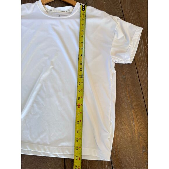 Tuckernuck White Short Sleeve Sport Performance Tee Size Small - Picture 7 of 8